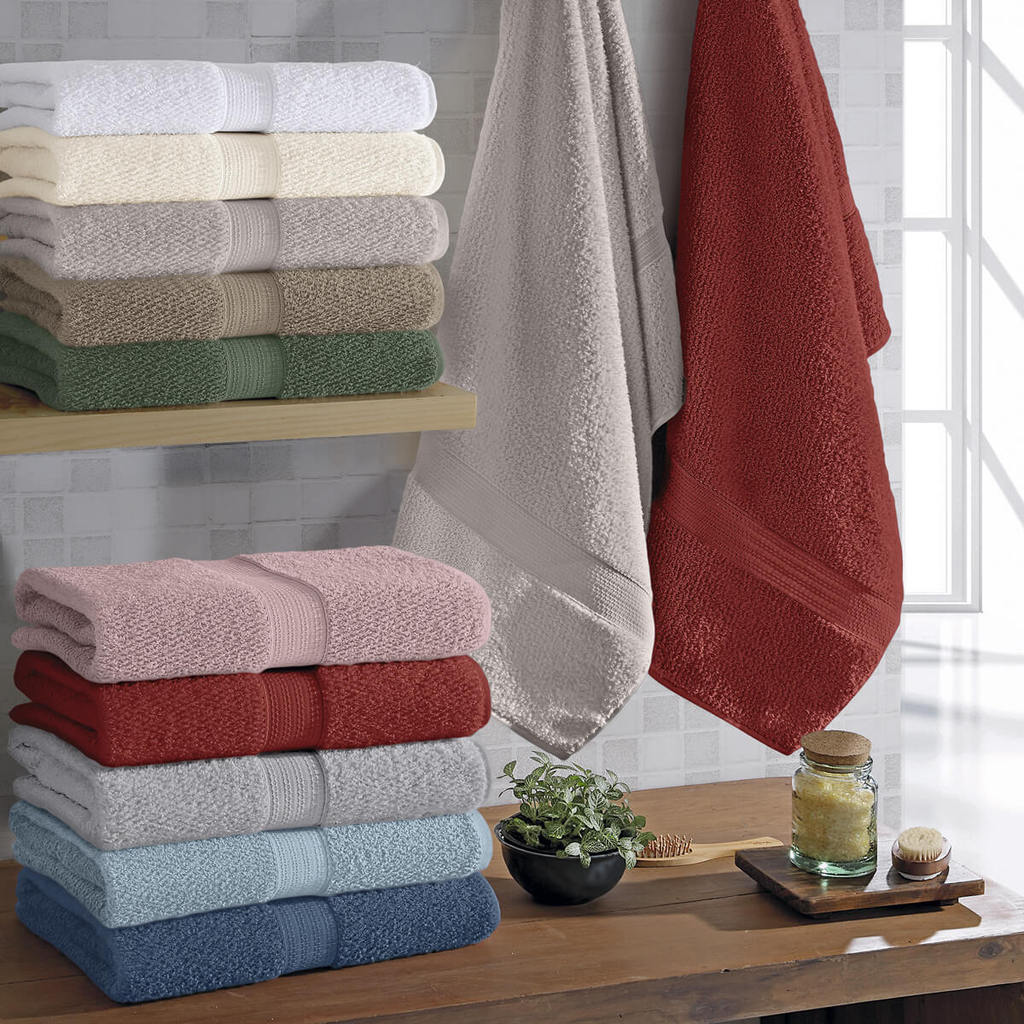 Toalha de Banho Nobre Natural 81x150 Banhão Buettner Gigante