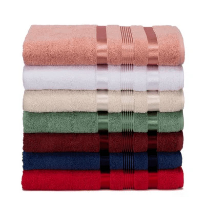 Toalha de Banho Pérola Retro Algodão 100% Mafratex 76x150cm