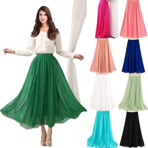 Tecido Musseline Chiffon Liso Cores Variadas | Diversos Tamanhos X 1,50m Largura - Imagem 2