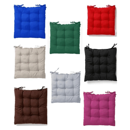 Assento Para Cadeira Futon 40x40 Em Tecido Oxford - Imagem 2