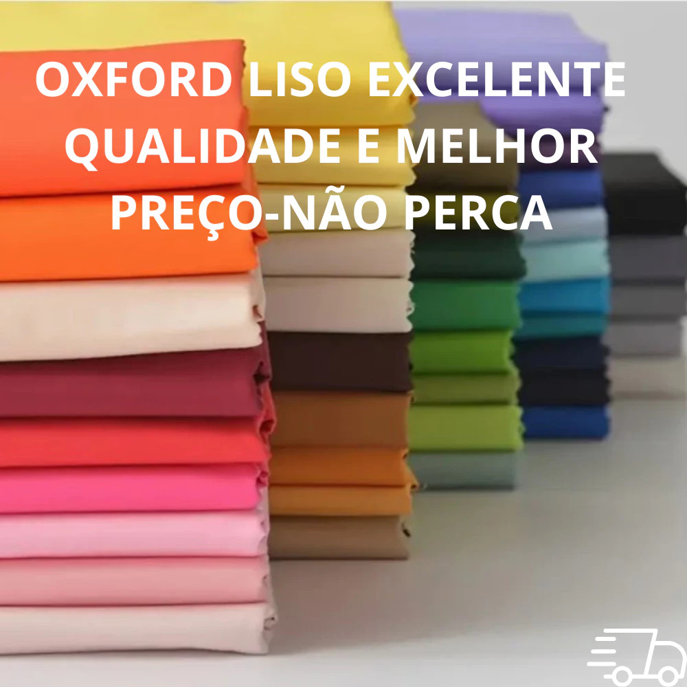 Tecido Oxford Liso Cores Variadas | Diversos Tamanhos X 1,50m Largura