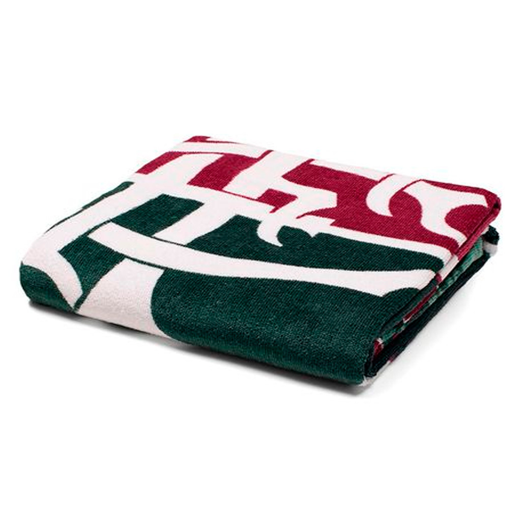 Toalha de Banho Praia e Piscina Brasão Fluminense Licenciado Buettner Veludo Estampada Times - Imagem 2