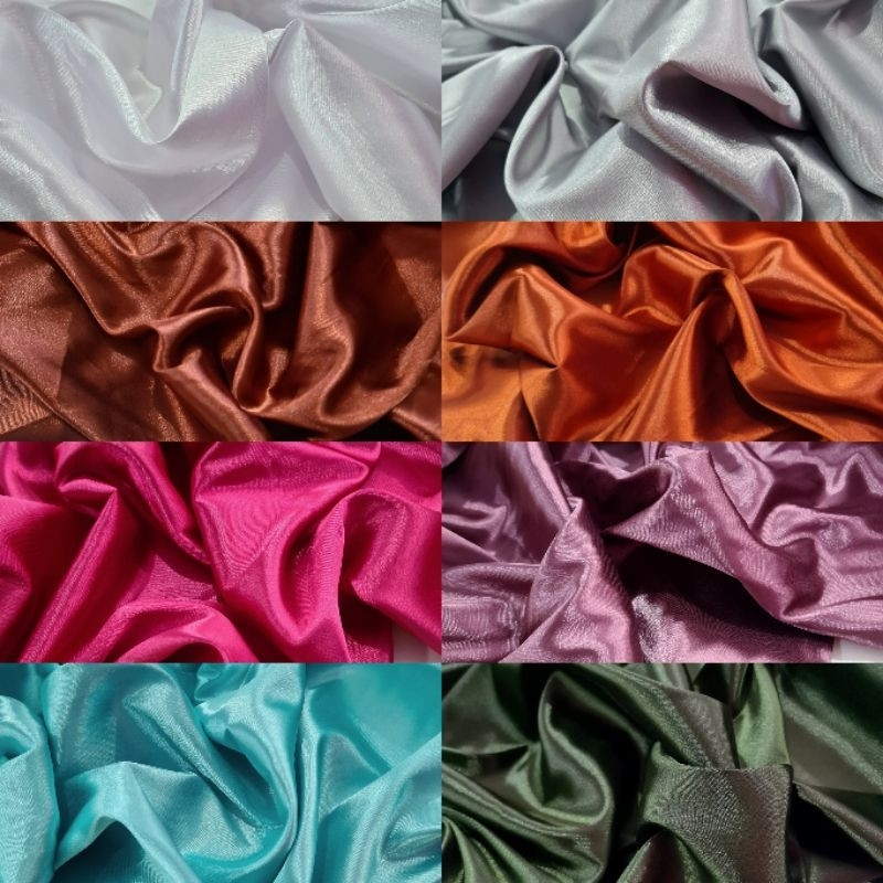 Tecido Cetim com Elastano Cores Variadas | Diversos Tamanhos x 1,50m Largura
