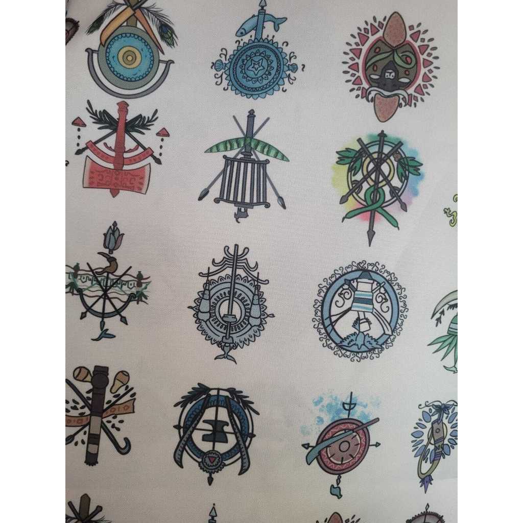 Tecido Oxford Estampas Variadas Umbanda Candomblé | 1,50m Largura - Imagem 7