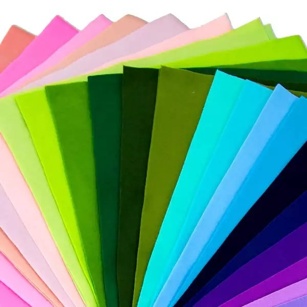 Tecido Feltro Liso Cores Variadas | Diversos Tamanhos X 1,40m Largura - Imagem 2