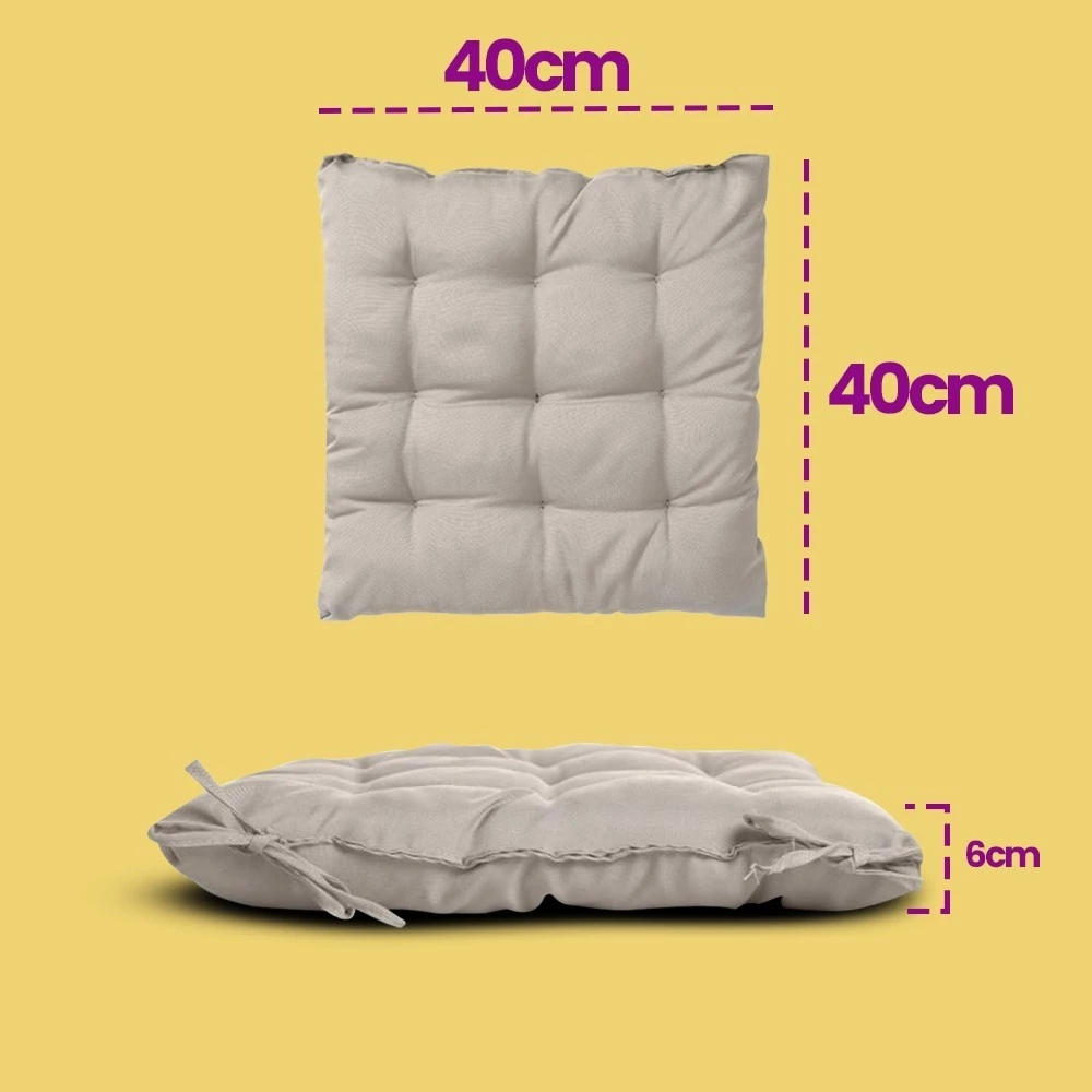 Assento Para Cadeira Futon 40x40 Em Tecido Oxford - Imagem 4