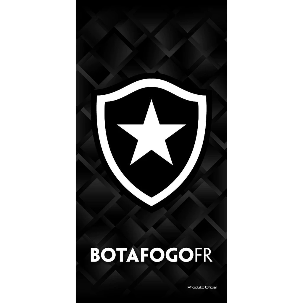 Toalha de Banho Praia e Piscina Brasão Botafogo Buettner Veludo Estampada Times - Imagem 6
