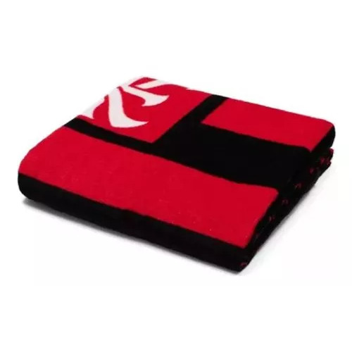 Toalha de Banho Praia e Piscina Brasão Flamengo Licenciado Buettner Veludo Estampada Times - Imagem 5