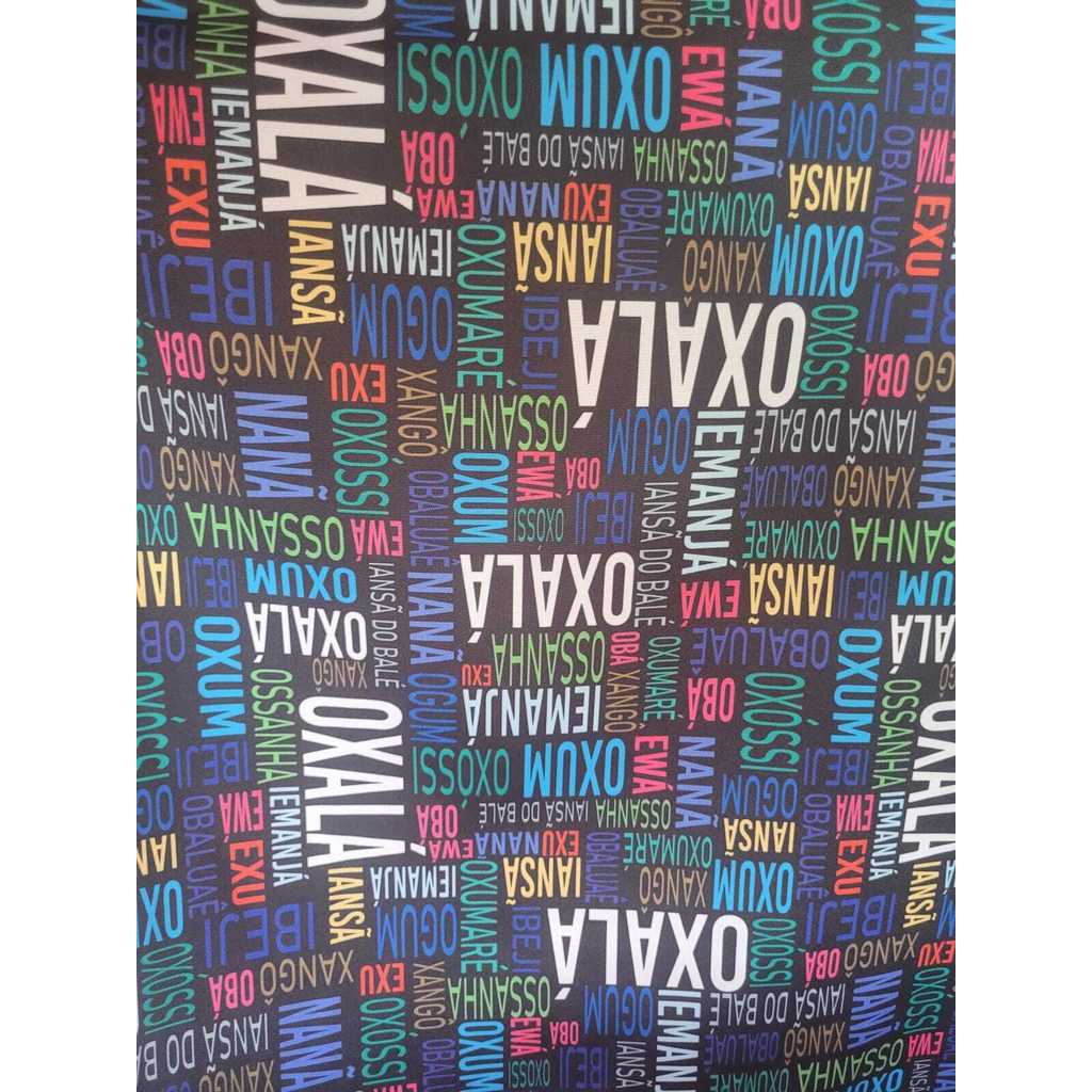 Tecido Oxford Estampas Variadas Umbanda Candomblé | 1,50m Largura