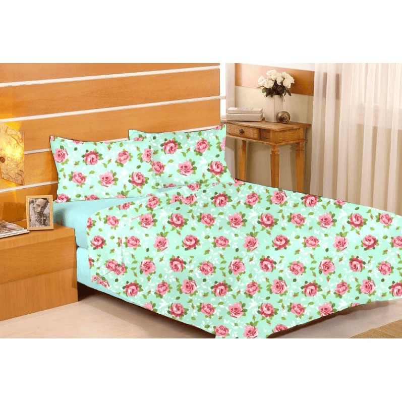 Jogo De Cama Casal Duplo Encanto Estampas Variadas - Imagem 7