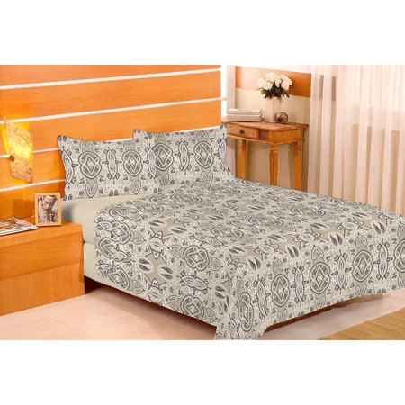 Jogo De Cama Casal Duplo Encanto Estampas Variadas - Imagem 5